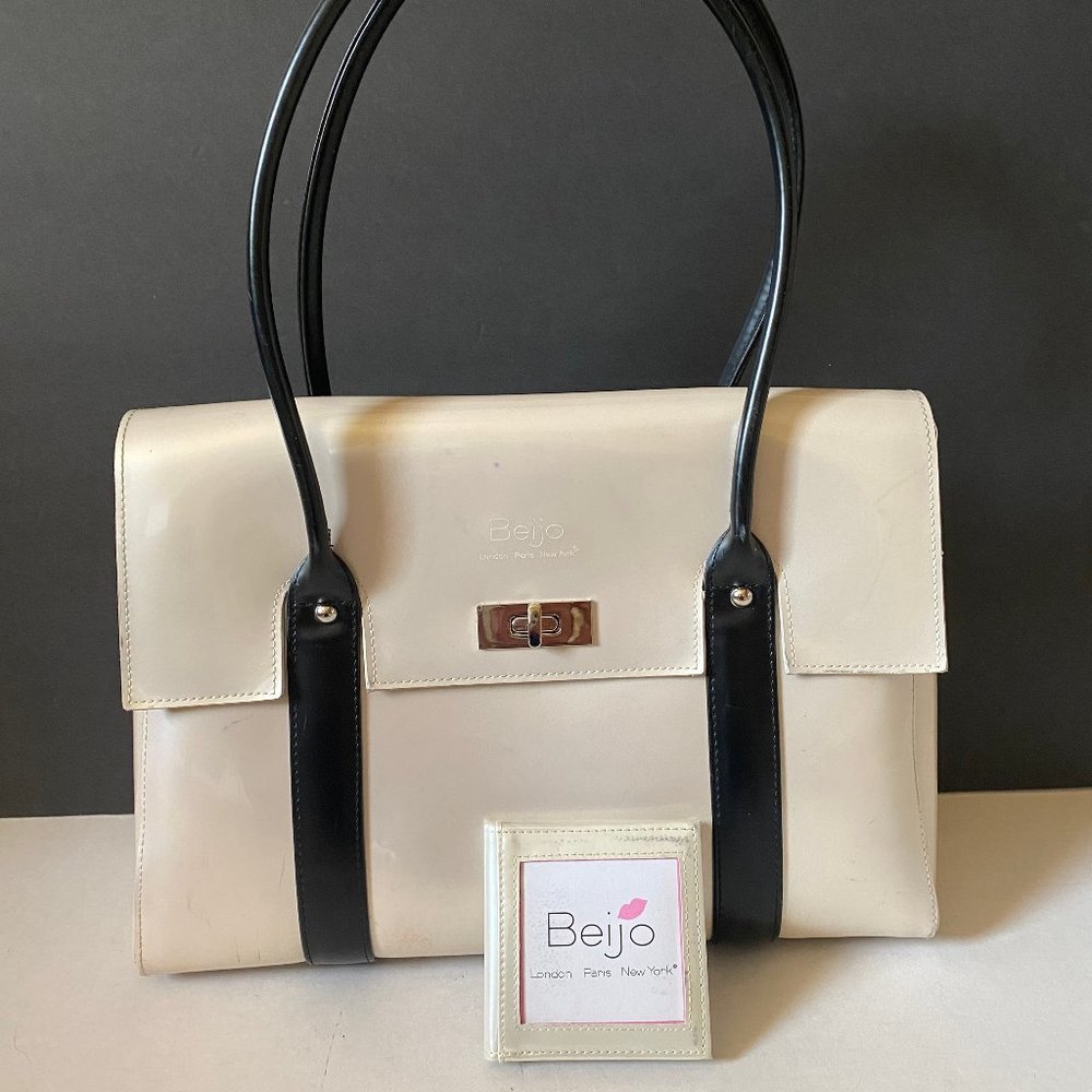 Beijo Champagne tote bag/purse